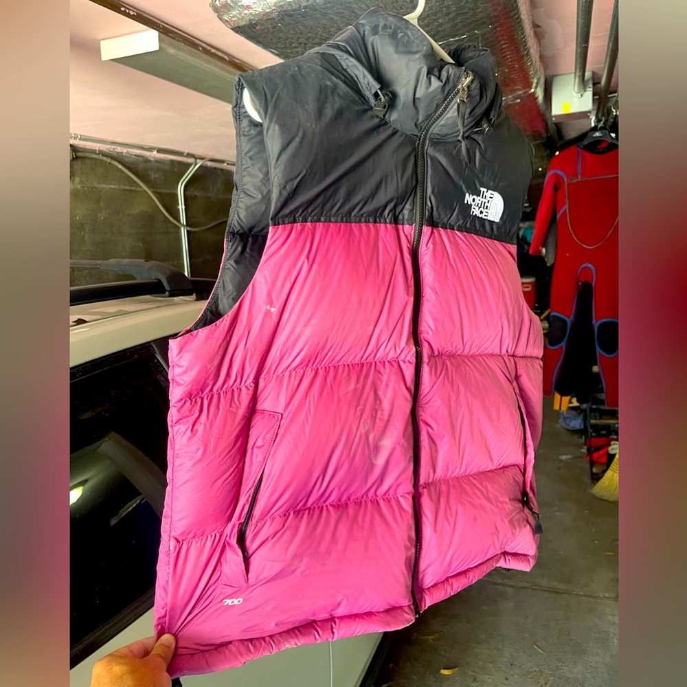 Retro North Face Down Vest
